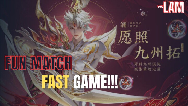 HOK:  LAM FAST GAMPLAY!!!