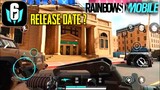 RAINBOW SIX MOBILE RELEASE DATE & GAMEPLAY ON MOBILE | RAINBOW SIX SIEGE MOBILE