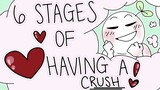 6 Stages of Having a Crush