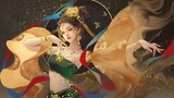 【Painting】The painting process of a Dunhuang fairy