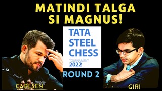 ROAD TO 2900 NA SI CARLSEN! Ganda ng Ginawa! Tata Steel Chess Masters 2022 Carlsen vs Giri Round 2