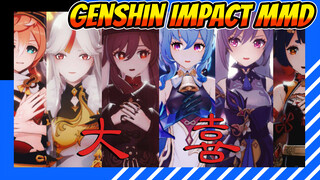 Bản FullNhân Vật Liella | Genshin Impact MMD