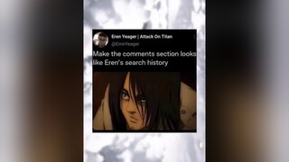 AttackOnTitan anime eren fyp almightychapo