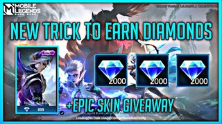 Earn diamonds in mobile legends | Free diamonds in mobile legends