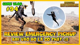 GVlog 94 | REVIEW EMERGENCY PICKUP: CHẠY BO TRONG PUBG LÀ DỄ VỚI VẬT PHẨM MỚI NÀY !