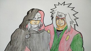 Drawing Kashin Koji x Jiraiya