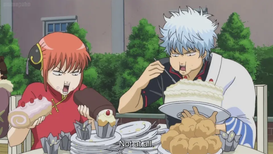 Gintama 銀魂 Gintoki Kagura Funny Moments 3 Bilibili