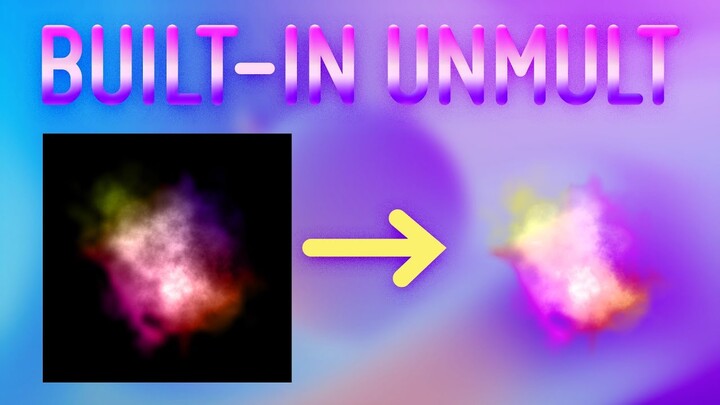 Unmult is built-in to After Effects #shorts