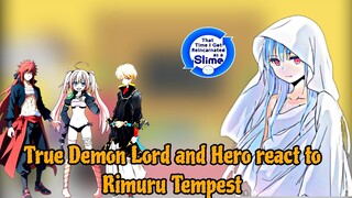 True demon lord & heroes react to Rimuru ||Gacha reaction|| That Time I Got Reincarnated as a Slime