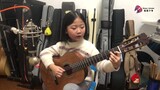 Moon river 爵士 经典曲目弹唱 小野丽莎 爵士吉他弹唱 南京的吉他女孩Miumiu记录音乐成长脚步 六岁五个月
