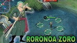 RORONOA ZORO in Mobile Legends