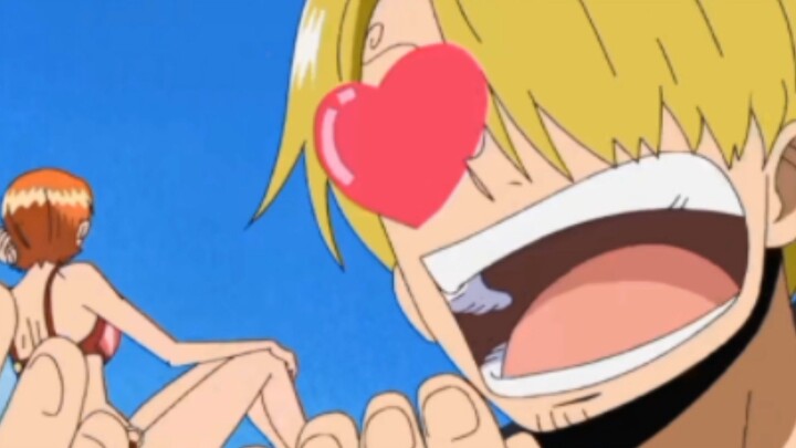 sanji : "Nami-swaan..."