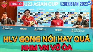 🔴Họp Báo U23 Việt Nam vs U23 Thái Lan: HLV Gong Báo Tin Cực Vui, NHM Vui Ngây Ngất