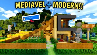 KEREN ABIS!! BUILDING NYA CAKEP DAN DALEMNYA ADA 1001 RUANGAN!! - Map Showcase Minecraft #115