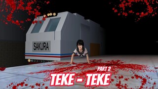 Teke -Teke (Hantu Jepang) 2 || Sakura Hantu || Sakura Horor || Sakura School Simulator || Film Horor