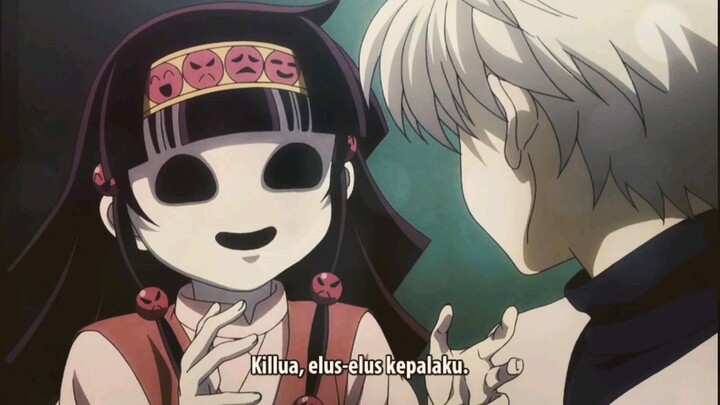 MENGHARUKAN..!! KILLUA YANG SAYANG ADIKNYA!!!!