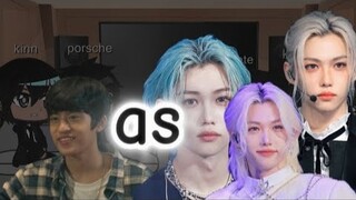 kinnporsche react to porchay as Lee felix [skz] || enjoy // original [1/1]