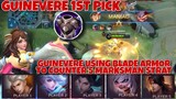 GUINEVERE IS BACK WITH A BLADE - GUINEVERE FIRST PICK - SAKURA WISHES - MOBILE LEGENDS