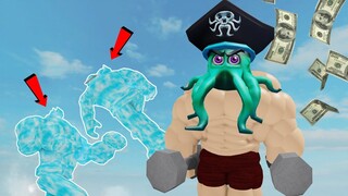 ยกน้ำหนัก...แต่ไม่ใช้ที่ยกน้ำหนัก(แถมเสีย 10,000 โรบัค?) | Roblox