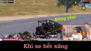 Khi xe hết xăng thì làm sao cho ngầu hehe