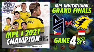 [TAGALOG] BLACKLIST VS ONIC INDO GAME 4 | MPL INVITATIONAL | D5 | GRAND FINALS | MPLI