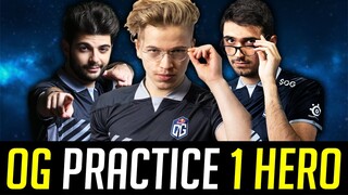 OG practicing this HERO in pubs - Topson, Ceb & Saksa