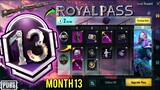 M13 Royal Pass |1 To 50 Rp Rewards |M762 In Rp |PUBGM/BGMI