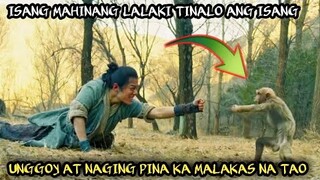 ISANG MAHINAG LALAKI NILABANAN ANG ISANG UNGGOY AT NAGING PINA KA MALAKAS | TAGALOG RECAP