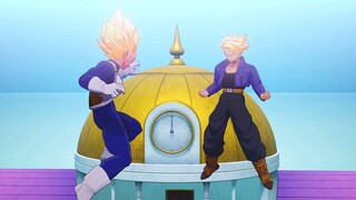 Dragon Ball Z Kakarot - Vegeta & Trunks Train in the Hyperbolic Time Chamber (HD)