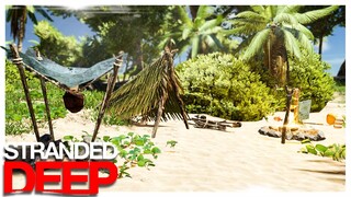 Surviving Day 1 on a Deserted Island // Stranded Deep