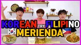 [REACT] Korean Try Filipino Meryenda Foods # 36 (ENG SUB)