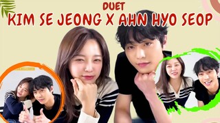 Ahn Hyo Seop X Kim Se Jeong Cover: Love, Maybe|MR Removed| #businessproposal #ahnhyoseop #kimsejeong