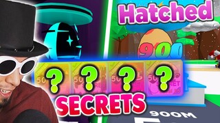 😯Hatching 2 Eggs for 8 Hours Got Me Secret Pets in Roblox Bubblegum Simulator