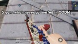 5 guns which never got nerfed in CODM