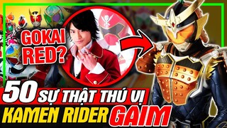 KAMEN RIDER GAIM: Top 50 Sự Thật Thú Vị - Thử Vai Gokai Red? | meXINE