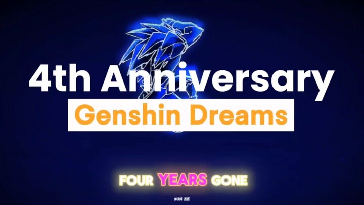 Musik Anniversary Genshin Impact Ke-4 Versi Xun Zie⁉️ GMV Genshin Dreams