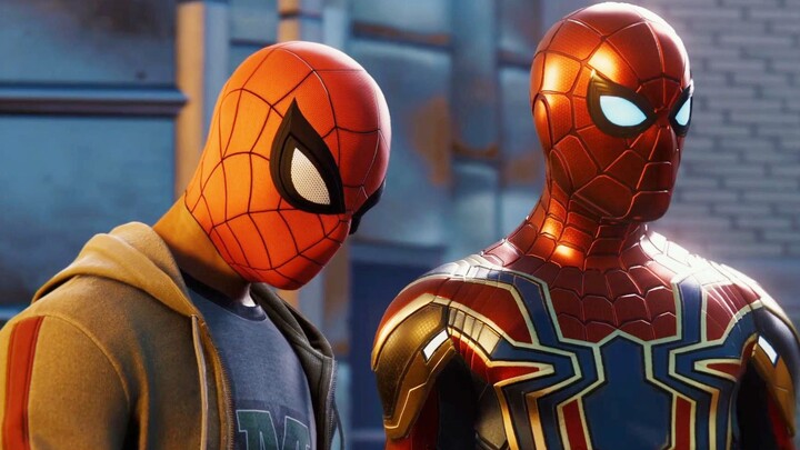 ฉากสุดท้ายของ Marvel's Spider-Man: 2 Spider-Man ปรากฏตัวในเมือง