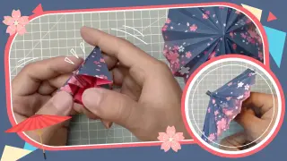 【Handicraft】How to Fold an Umbrella?