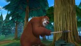 The bear who defended the forest, Big Bear II, finally picked up the axe.