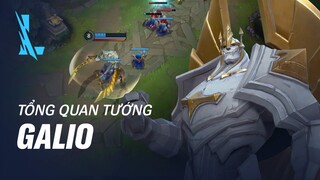 Tổng Quan Tướng Galio | Lối Chơi - Liên Minh Huyền Thoại: Tốc Chiến