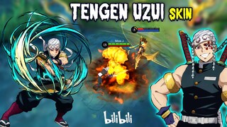 Tengen Uzui As Lapu Lapu In Mobile Legends |  MLBB x Demon Slayer 🔥