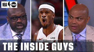 Inside The NBA "Jimmy Butler unstoppable" - Shaq reacts to Miami Heat vs Philadelphia 76ers Game 3