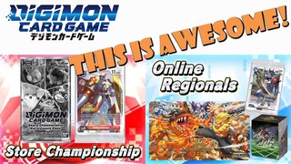 Online Regionals, Store Championships and GREAT Prizes Revealed! (BIG Digimon TCG News)