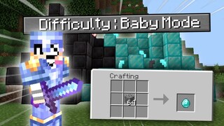 Aku Tamatin Minecraft Difficulty Baby Mode! *minecraft menjadi ez*