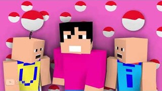 Upin & Ipin - Ais Kepal 4 (Minecraft Animation)