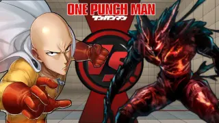 Saitama Vs Garou Monster One Punch Man Battle Mugen