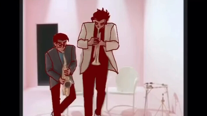 【JoJo】Music interaction between Kujo and his son