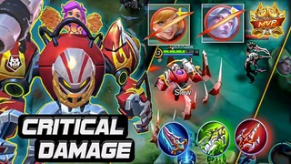 JAWHEAD INSANE CRITICAL DAMAGE | LocKnJaW MLBB