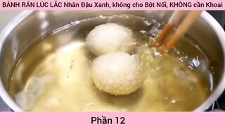 cách làm bánh rán lúc lắc nhân đậu xanh #12