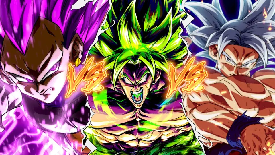 Ultra Instinct Goku vs Ultra Ego Vegeta vs Broly Full Power - Ultimate  Battle of Saiyans | Who Wins? - Bilibili